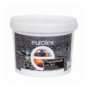 Лак паркетный Eurotex-Эко Дали полуматовый 2,2л/4 — изображение 1