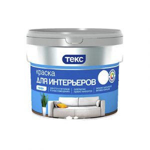 Краска интерьерная Текс Профи 0,9л/18 — изображение 1