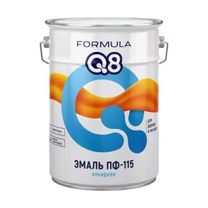 Эмаль ПФ-115 Formula Q8 серая 6 кг — изображение 1