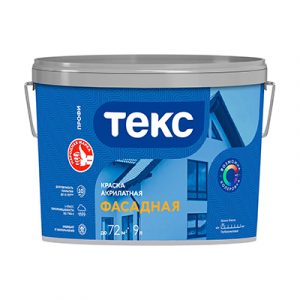 Краска фасадная Текс акрилатная Профи А 0,9л — изображение 1