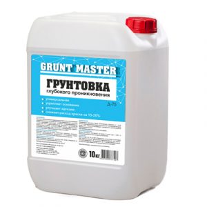 Грунт GRUNT MASTER глуб.проник.10кг — изображение 1
