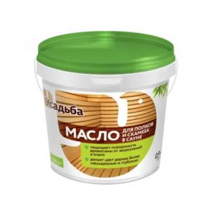 Масло д/полков и скамеек в сауне 0,8кг У-216 — изображение 1