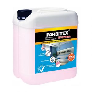 Грунтовка глубок.проникн.акрил 5 кг /FARBITEX/4 — изображение 1
