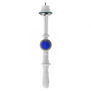 Сифон для ванны AQUANT V155 1/2х40 с гибкой трубой 40х40/50 — изображение 2