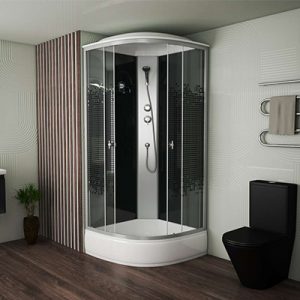 Душевая кабина "Niagara Eco" 3504-14BLACK 90*90 средний поддон — изображение 1