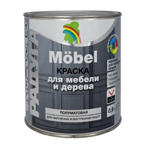 Краска для мебели Радуга ВД-АК 115 база А 0,45л/8 — изображение 1