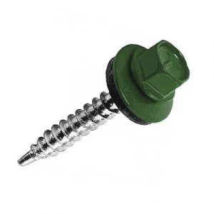 Саморез кровельный RAL-6002 5,5*25 (200шт) — изображение 1