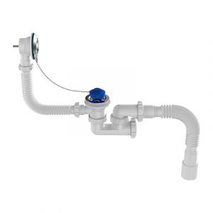 Сифон для ванны AQUANT V255 1/2x40 с гибкой трубой 40x40/50 — изображение 2