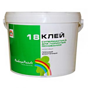 Клей супермастика ВДАК "Р-18" РАДУГА 7,5 кг — изображение 1